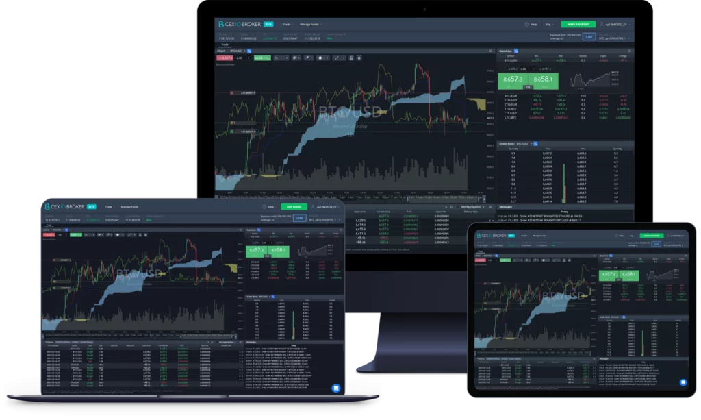 Schimb de criptomonede vs Broker