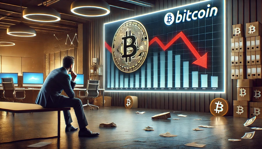 Declinul pieței cripto: BTC cade sub $50K
