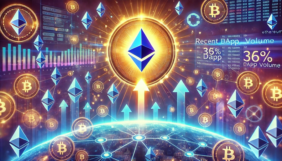 Volumul DApp pe Ethereum crește cu 36% într-o săptămână