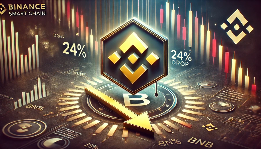 Volumele rețelei BSC scad cu 24% într-o săptămână; este BNB în pericol